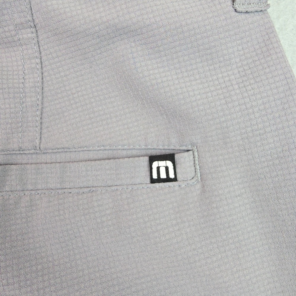 Travis Mathew Gray Performance Golf Shorts Size 33 Stretch Lightweight Casual - Picture 3 of 10